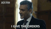 I Give The Orders President Surikov GIF - I Give The Orders President Surikov Tom Clancys Jack Ryan GIFs