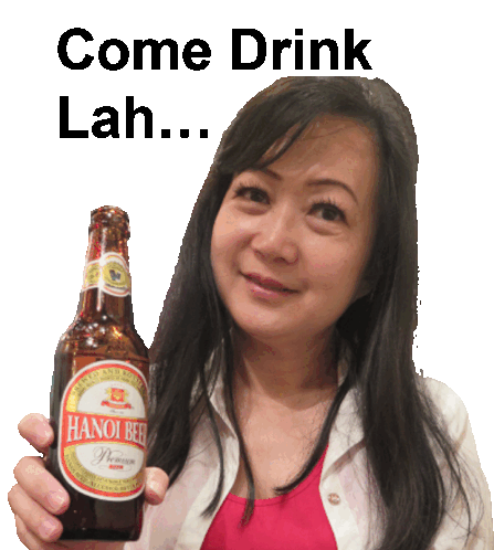 Come Drink Lah1234 Sticker - Come Drink Lah1234 Stickers
