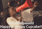 Happy Birthday Megaphone GIF - Happy Birthday Megaphone Yell GIFs