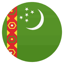 turkmenistan flags