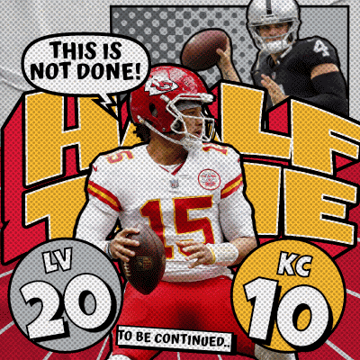 Oakland Raiders fighting back vs Chiefs with Rivera touchdown (GIF)