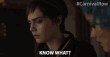 Know What Cara Delevingne GIF