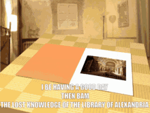Library Of Alexandria Lost Media GIF - Library Of Alexandria Lost Media Makesweet GIFs