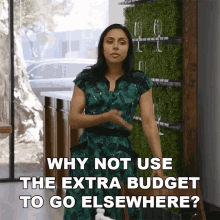 Why Not Use The Extra Budget To Go Elsewhere Michelle Khare GIF - Why Not Use The Extra Budget To Go Elsewhere Michelle Khare Why Not Use The Money Somewhere Else GIFs