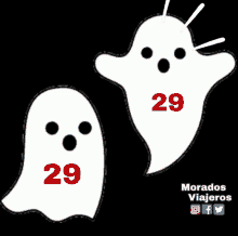 Morados Viajeros Number29 GIF - Morados Viajeros Number29 Ghost GIFs