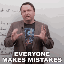 Everyone Makes Mistakes Alex GIF - Everyone Makes Mistakes Alex Engvid GIFs