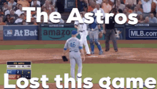 Carlos Correa Astros Lost GIF