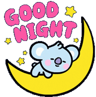 Good Night Glutenfree Sticker - Good Night Glutenfree Jarina Stickers