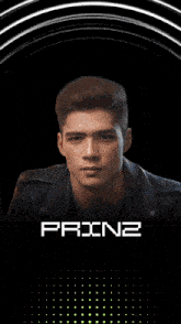 a poster for prinz2 the official singer of the song room