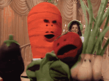 muppet show muppets gilda radner carrot vegetables