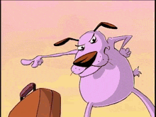 Courage The Cowardly Dog Shocked GIF - Courage The Cowardly Dog Courage Shocked GIFs