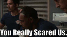 Station 19 Travis Montgomery GIF - Station 19 Travis Montgomery You Really Scared Us GIFs