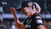 Perry Perry Lady Laughing GIF - Perry Perry Lady Laughing Rcb Women GIFs