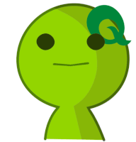 Awks Smile Sticker - Awks Smile Green Stickers
