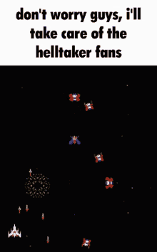 Galaga Helltaker GIF