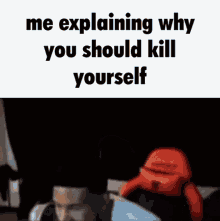 Kill Yourself You Should Kill Yourself Now GIF - Kill Yourself You Should Kill Yourself Now Kys GIFs