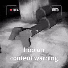 Content Warning Game Hop On GIF - Content Warning Game Content Warning Hop On GIFs
