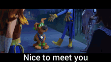 Nice To Meet You Scoob GIF - Nice To Meet You Scoob Scooby Doo GIFs