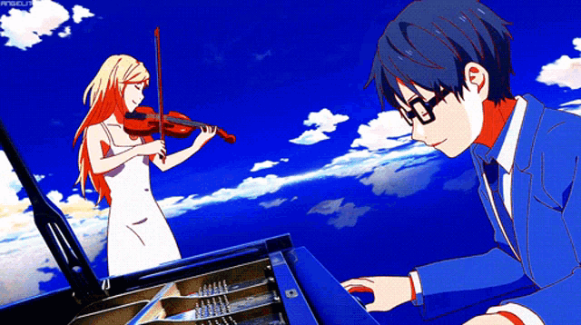 Shigatsu wa Kimi no Uso (Your Lie In April) Image by Mizukai