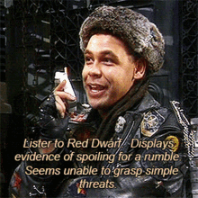 Lister Red GIF - Lister Red Dwarf GIFs