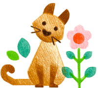 Cat Love Sticker - Cat Love Flower Stickers