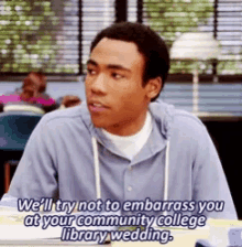 Community Well Try GIF - Community Well Try Not To Embarass GIFs
