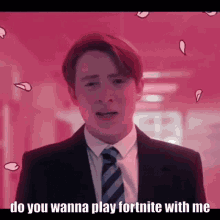 Do You Wanna Play Fortnite With Me Heartstopper GIF - Do You Wanna Play Fortnite With Me Heartstopper Nick Nelson GIFs