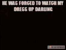 My Dress Up Darling He Was Forced To Watch GIF - My Dress Up Darling He Was Forced To Watch GIFs