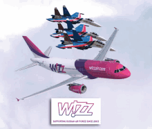 Wizz Air Proudly Sponsored By Russian Air Force GIF - Wizz Air Proudly Sponsored By Russian Air Force Russian War GIFs
