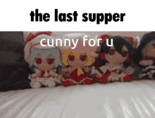The Last Supper Cunny GIF - The Last Supper Cunny Touhou GIFs