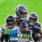 Seattle Seahawks Vs. Carolina Panthers Pre Game GIF - Nfl National Football League Football League GIFs