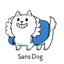 Ansa Sans Dog GIF