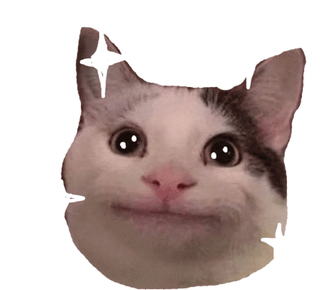 Gato Wishes Cat Sticker