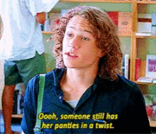 Heath Ledger Talking GIF - Heath Ledger Talking 10things I Hate About You GIFs