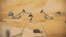 Trumpets Music GIF - Trumpets Music Playing Guitar GIFs