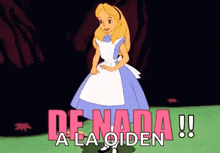 De Nada Bow GIF - De Nada Bow Alice In Wonderland GIFs