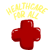 Healthcare For All Vote Warnock Sticker - Healthcare For All Vote Warnock Healthcare Stickers