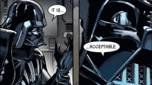 It Is Acceptable Darth Vader GIF - It Is Acceptable Darth Vader Star Wars Memes GIFs