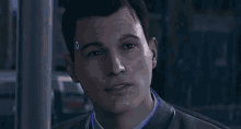 Detroit Become Human Connor GIF - Detroit Become Human Connor Wink GIFs