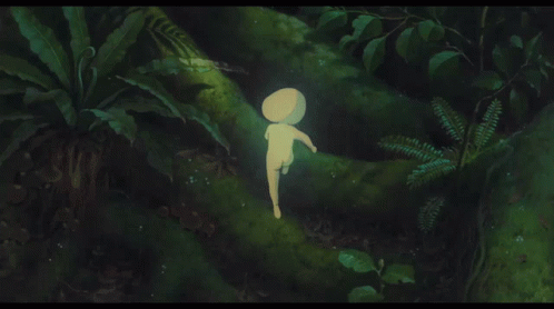 Princess Mononoke - Kodama - Anime Neon Sign
