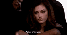Hayley Marshall Father Of The Year GIF - Hayley Marshall Father Of The Year Dad Of The Year GIFs