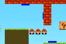 Mario Super Mario Bros GIF - Mario Super Mario Bros Goomba GIFs