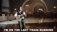 Im On The The Last Train Running John Mayer GIF