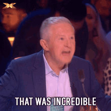that was incredible amazing awesome louis walsh judge