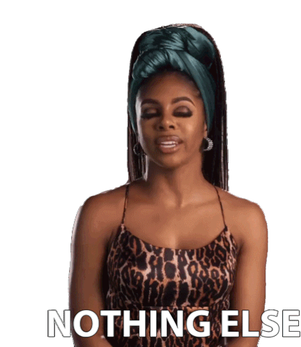 Nothing Else Real Housewives Of Potomac Sticker - Nothing Else Real Housewives Of Potomac Thats All Stickers