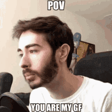 You Are My Gf Look GIF - You Are My Gf Look Smile GIFs