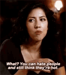 Rosadiaz You Can Hate People And Think Theyre Hot GIF - Rosadiaz You Can Hate People And Think Theyre Hot B99 GIFs