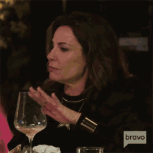 Getting Calm Real Housewives Of New York GIF - Getting Calm Real Housewives Of New York Breath It Out GIFs