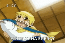 Zatch Bell Eating Fish GIF - Zatch Bell Eating Fish Hungry GIFs