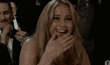 Jennifer Lawrence Laughing GIF - Jennifer Lawrence Laughing Clapping GIFs